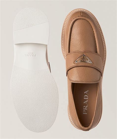 prada deerleather|Natural Deer Leather Loafers .